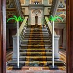 Дизайнерский торшер в виде пальмы Poltronova Sanremo Floor Lamp варинант исполнения - 8 | Loft Concept в Челябинске