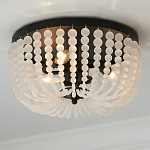 Потолочный светильник круглый с стеклянными бусинами Uniformity варинант исполнения - 2 | Loft Concept в Челябинске