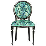 Стул из натурального бука Ikat Pattern бирюзовый варинант исполнения - 1 | Loft Concept в Челябинске