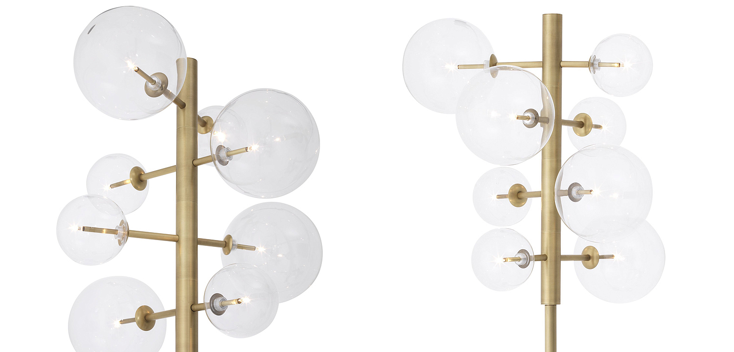 Торшер Eichholtz Floor Lamp Argento Торшер Eichholtz Floor Lamp Argento - Loft-Concept в Челябинске