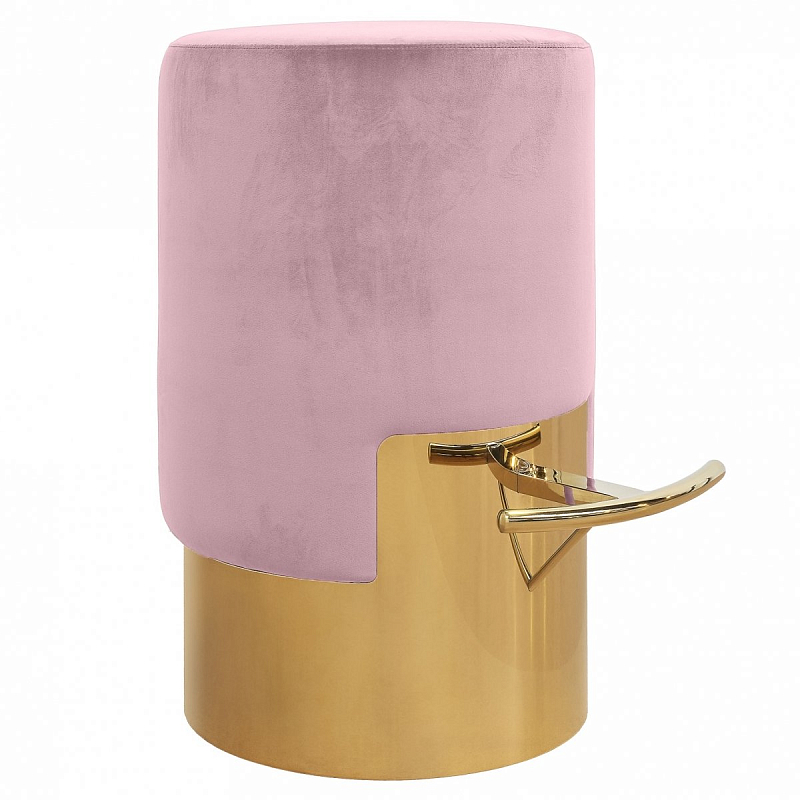 ELLA BAR STOOL Розовый Барный стул Золотой Розовый пастельный ELLA BAR STOOL Розовый Барный стул Золотой Розовый пастельный в Челябинске | Loft Concept