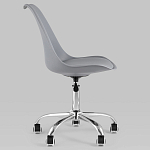 Офисный стул на металлическом основании EGGERY Grey пластик варинант исполнения - 2 | Loft Concept в Челябинске