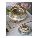 Шкатулка фарфоровая с цветочной росписью Eden Garden варинант исполнения - 6 | Loft Concept в Челябинске