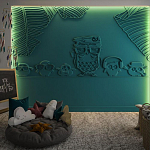 Барельеф OWLS варинант исполнения - 3 | Loft Concept в Челябинске