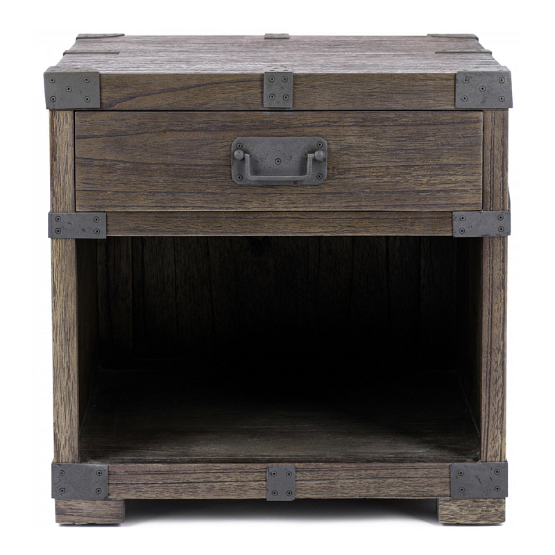 Прикроватная тумба Restoration Hardware Heirloom Silver Дуб темный Прикроватная тумба Restoration Hardware Heirloom Silver Дуб темный в Челябинске | Loft Concept