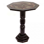 Кофейный стол из натуральных камней Змеевик и Яшма Natural Stone Tables варинант исполнения - 3 | Loft Concept в Челябинске