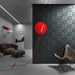 Гипсовая 3D Панель M-37 варинант исполнения - 2 | Loft Concept в Челябинске