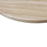 Стол обеденный с круглой столешницей светлый дуб Harris Collection варинант исполнения - 4 | Loft Concept в Челябинске