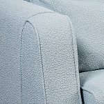 Диван Seldon с мягкими подушками голубое букле варинант исполнения - 2 | Loft Concept в Челябинске