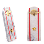 Сувенир Погон МВД из натурального камня мрамор Souvenir Epaulets варинант исполнения - 5 | Loft Concept в Челябинске