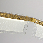 Светодиодная люстра с рельефным стеклом ICE GLASS 70 варинант исполнения - 5 | Loft Concept в Челябинске