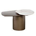 Столик журнальный Promontory с мрамором варинант исполнения - 1 | Loft Concept в Челябинске