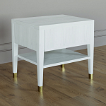 Прикроватная тумбочка с ящиком Elsa Dreams White варинант исполнения - 4 | Loft Concept в Челябинске