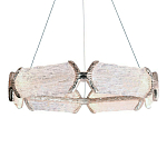 Люстра кольцевая с текстурным природным рисунком IceFlame варинант исполнения - 9 | Loft Concept в Челябинске