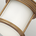 Потолочный светильник для ванных комнат с цилиндрическим стеклянным плафоном и одной лампой Hinkley варинант исполнения - 12 | Loft Concept в Челябинске