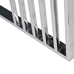 Столик журнальный с черной стеклянной столешницей Embodiment of Contemporary Art  варинант исполнения - 3 | Loft Concept в Челябинске