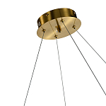 Люстра светодиодная с 8-ю цилиндрическими плафонами янтарного цвета из стекла и стали Andrea Сhandelier Amber варинант исполнения - 2 | Loft Concept в Челябинске