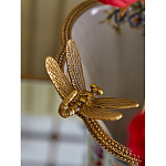 Ваза со стрекозой из фарфора с бронзовыми элементами Paradise Dragonfly варинант исполнения - 6 | Loft Concept в Челябинске