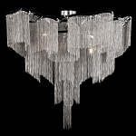 Люстра потолочная с металлическими цепочками Диаметр 99 см Atlantis Chain варинант исполнения - 1 | Loft Concept в Челябинске