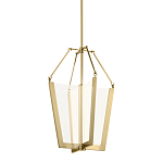  Подвесной светильник золотого цвета в форме фонаря Kichler варинант исполнения - 4 | Loft Concept в Челябинске