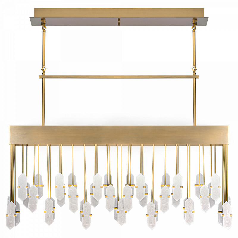 Люстра Kelly Wearstler Halcyon Linear Pendant Латунь Люстра Kelly Wearstler Halcyon Linear Pendant Латунь в Челябинске | Loft Concept