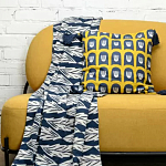 Чехол на подушку с двусторонним принтом и кисточками Ophelia Grove варинант исполнения - 5 | Loft Concept в Челябинске