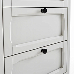 Комод узкий с 5-ю ящиками серый Silva Grey Chest of Drawers варинант исполнения - 5 | Loft Concept в Челябинске