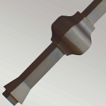 Бра бронзового цвета с полукруглым матовым стеклянным плафоном в геометрическом каркасе Feiss варинант исполнения - 8 | Loft Concept в Челябинске