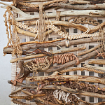 Большая Абстрактное Панно из веток и нитей Dryad Wall Art варинант исполнения - 2 | Loft Concept в Челябинске