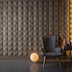 Гипсовая 3D панель с принтографией PM-104 варинант исполнения - 3 | Loft Concept в Челябинске