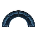 Дизайнерский модульный диван AUGUSTO Sofa варинант исполнения - 5 | Loft Concept в Челябинске