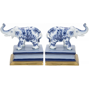 Держатель для книг Two elephants