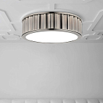 Потолочный светильник с гофрированным абажуром цвета графит Millennium варинант исполнения - 2 | Loft Concept в Челябинске