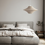 Подвесной вязаный бежевый светильник «Звезда Востока 01» варинант исполнения - 3 | Loft Concept в Челябинске