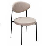 Стул металлический с мягкой спинкой и сиденьем Alfie Chair варинант исполнения - 4 | Loft Concept в Челябинске