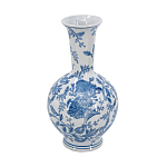 Ваза фарфоровая с синими цветочными мотивами Independence варинант исполнения - 1 | Loft Concept в Челябинске