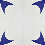 Дизайнерская плитка с узором Комета 2 варинант исполнения - 1 | Loft Concept в Челябинске