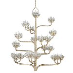 Люстра в виде растения Silver Flower Glade варинант исполнения - 3 | Loft Concept в Челябинске
