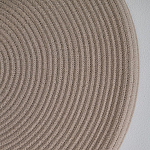 Аксессуар на стену диск из нитей Wall Decor White Thread Disc  варинант исполнения - 3 | Loft Concept в Челябинске