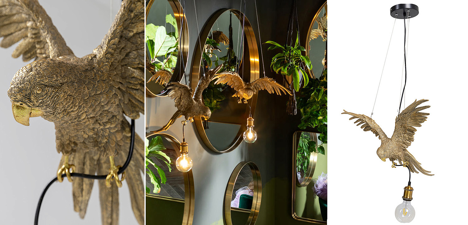 Подвесной Светильник Золотой Попугай Golden Parrot Подвесной Светильник Золотой Попугай Golden Parrot - Loft-Concept в Челябинске