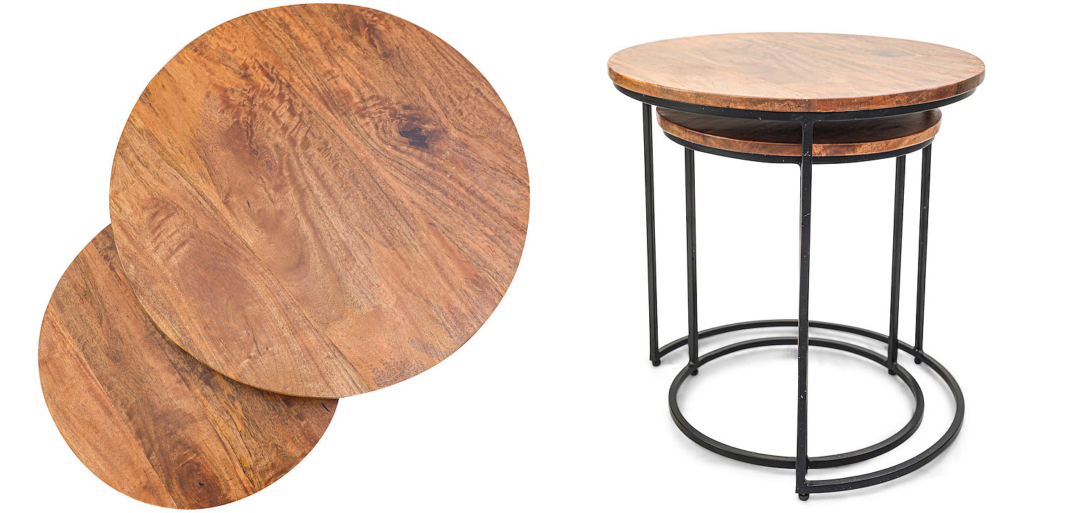 Комплект приставных столов Stafford Table darker Комплект приставных столов Stafford Table darker - Loft-Concept в Челябинске