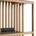 Стеллаж из дерева и метала Furniture Gutter and Lattice Rack варинант исполнения - 4 | Loft Concept в Челябинске