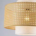 Торшер с декоративным поясом из плетеного бамбука Biuloggicu варинант исполнения - 8 | Loft Concept в Челябинске