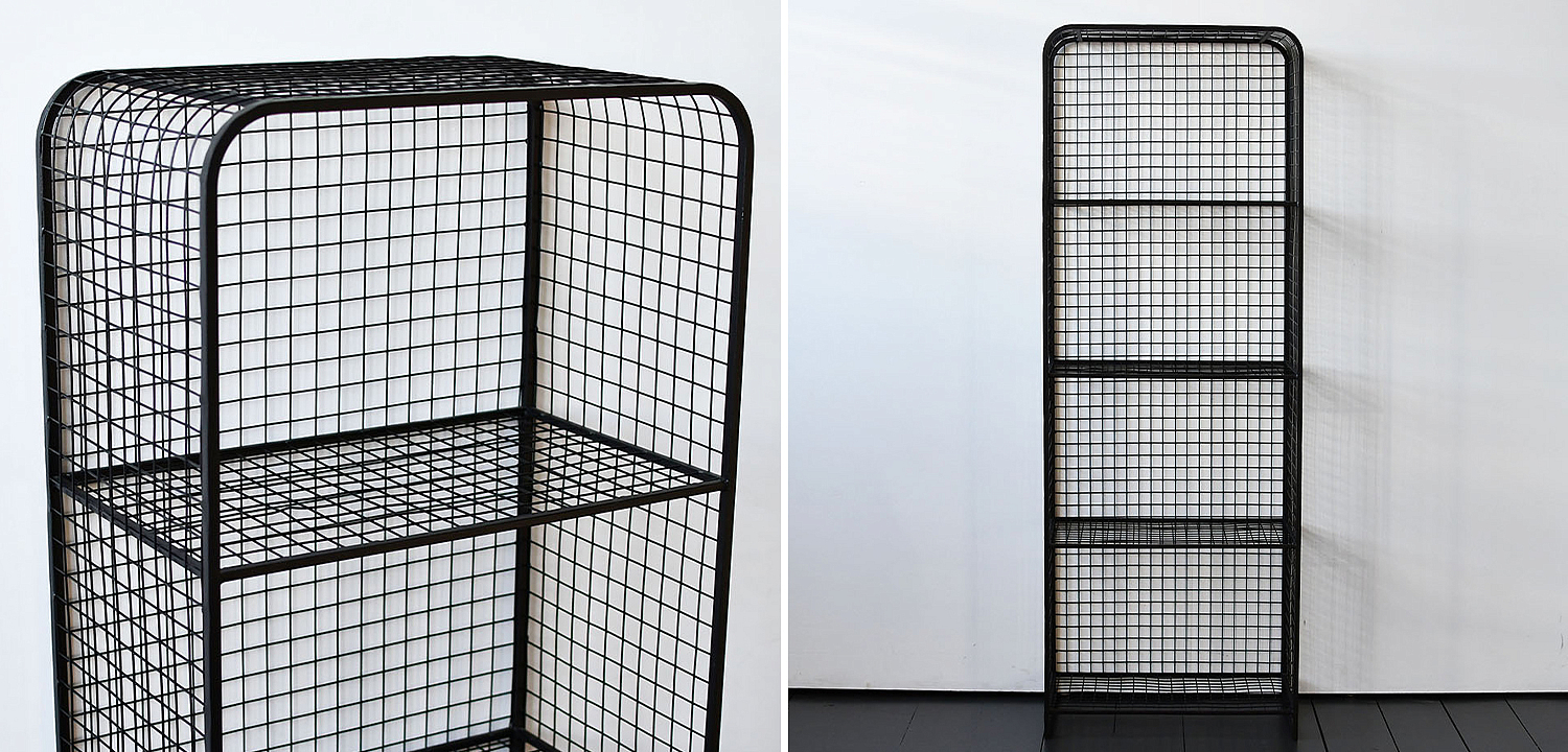 Стеллаж Knott Industrial Metal Rust Rack Стеллаж Knott Industrial Metal Rust Rack - Loft-Concept в Челябинске