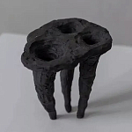 Скульптура «Чёрные дыры» варинант исполнения - 2 | Loft Concept в Челябинске