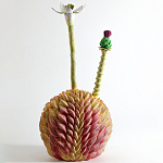 Статуэтка тропический фрукт Pandora Tropical Fruit Orange Two Flowers варинант исполнения - 1 | Loft Concept в Челябинске