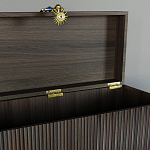 Большой дизайнерский Сундук Elsa Dreams Walnut варинант исполнения - 3 | Loft Concept в Челябинске