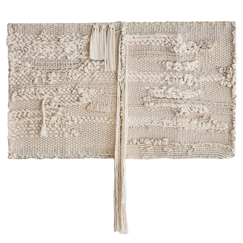 Панно гобелен из шерсти  wall panel Misty Morning Бежевый в Челябинске | Loft Concept 