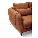 Диван в гостиную Portree Sofa Терракотовый букле варинант исполнения - 4 | Loft Concept в Челябинске