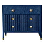 Бельевой Комод с 4 ящиками Elsa Dreams Blue варинант исполнения - 6 | Loft Concept в Челябинске